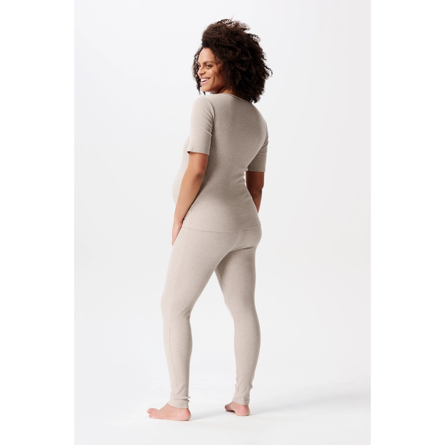 Noppies Still-Schlaftop Renate Taupe Melange