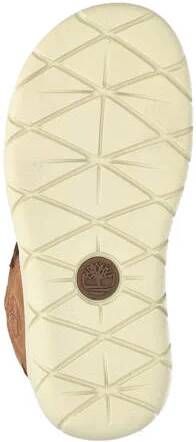 Timberland Nubble nubuck sandalen cognac Bruin Effen 37