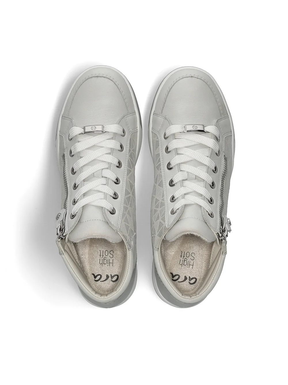Sneaker Rom nebbia silber