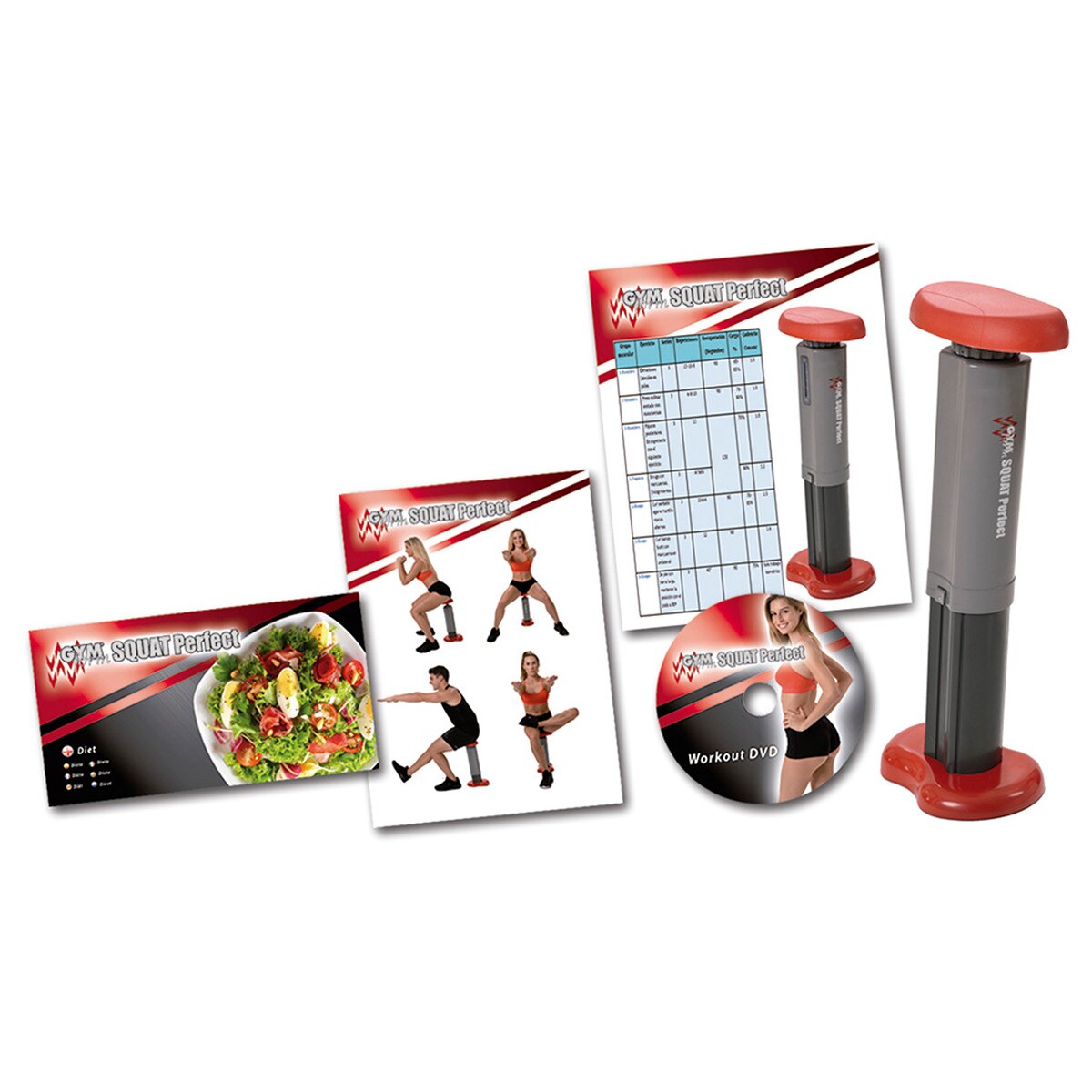 Gymform® Kniebeugen Trainer für die Beinmuskulatur Squat Perfect