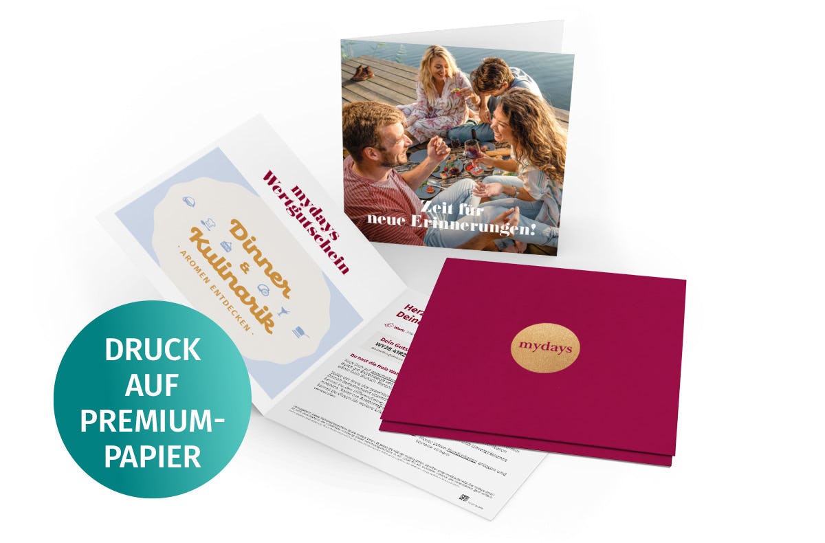 Flexibles Geschenk Dinner & Kulinarisches