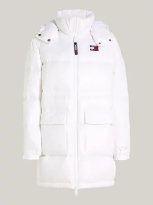 Jaqueta puffer Alaska midi de plumas recicladas