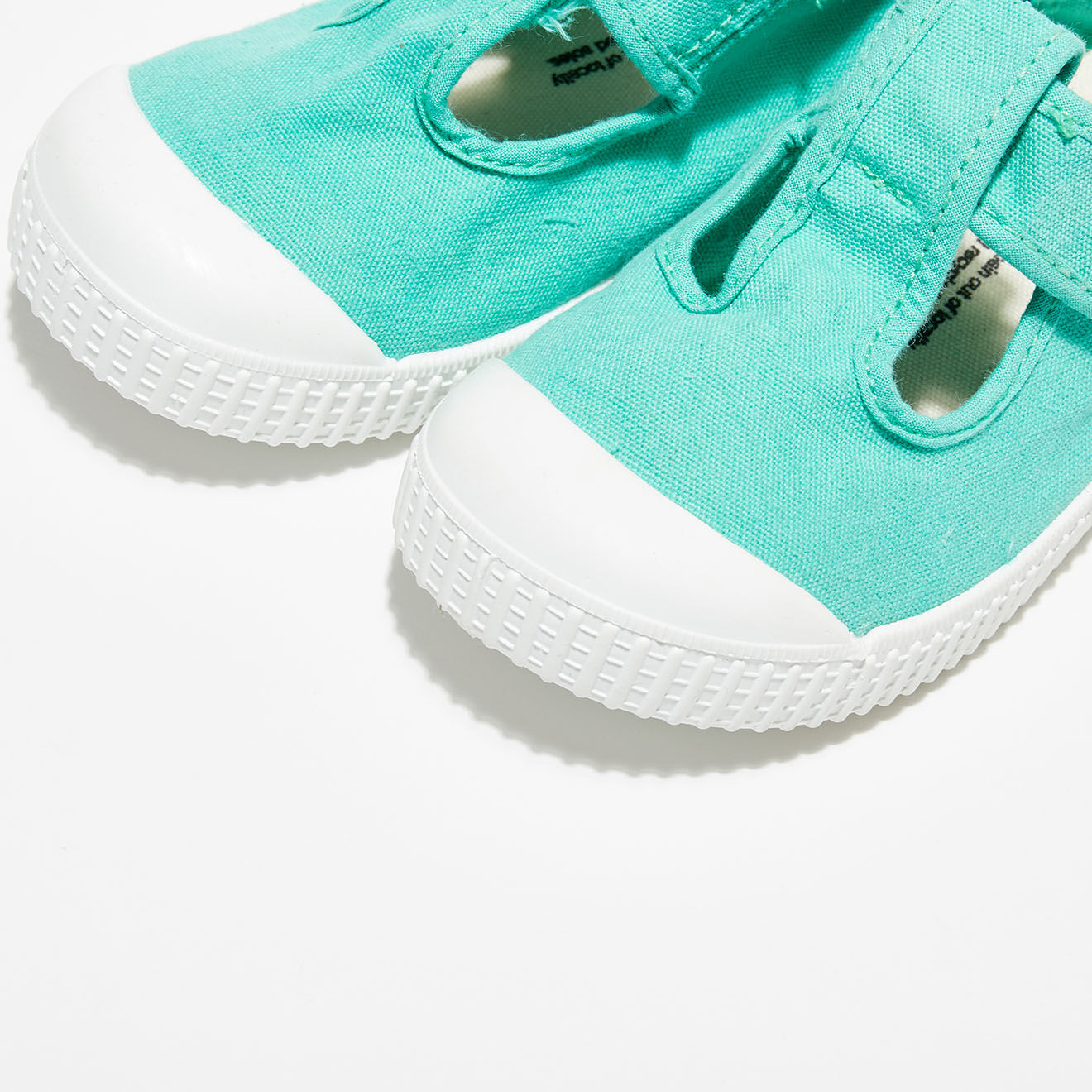Victoria Sneakers babies Anais en Toile vertes