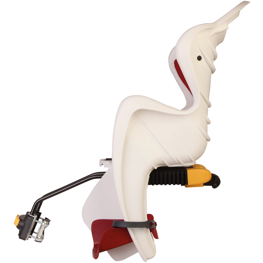 BELLELLI Kindersitz Fahrrad Mr Fox Reclining B-fix Frame mount WhiteRed