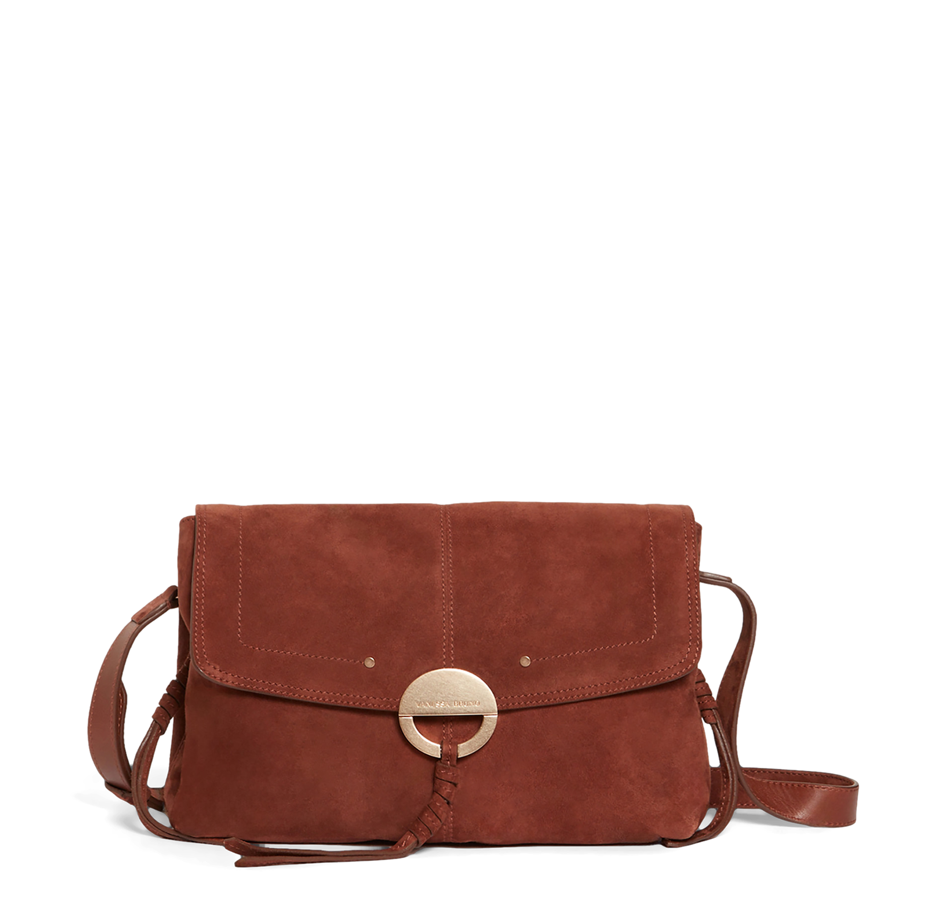 Sac bandoulière en cuir | Marron