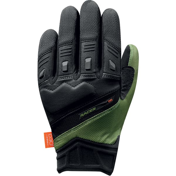Gant VTT RACER DIGGER BLACK KAKI