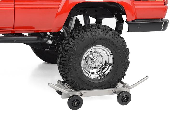 Dolly für Abschleppwagen 1:10Abschlepp-Dolly für RC-Modelle im Massstab 1:10