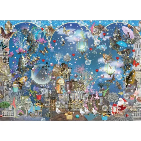 Schmidt Spiele Puzzle - Ilona Reny: Blauer Nachthimmel, 1000 Teile