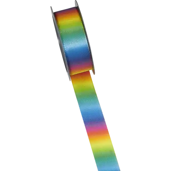 Geschenkband Regenbogenverlauf