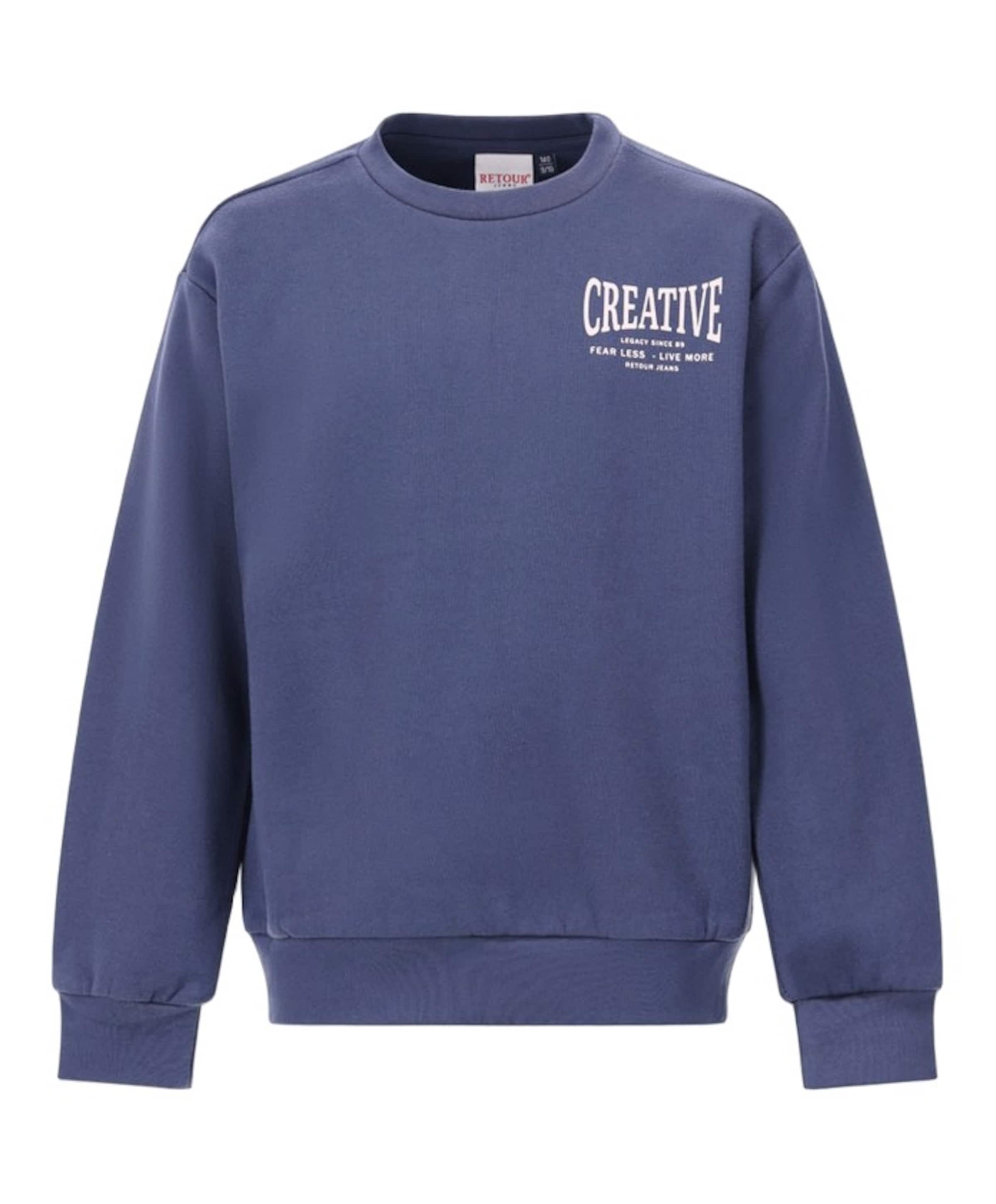 Retour Jongens trui blauw
