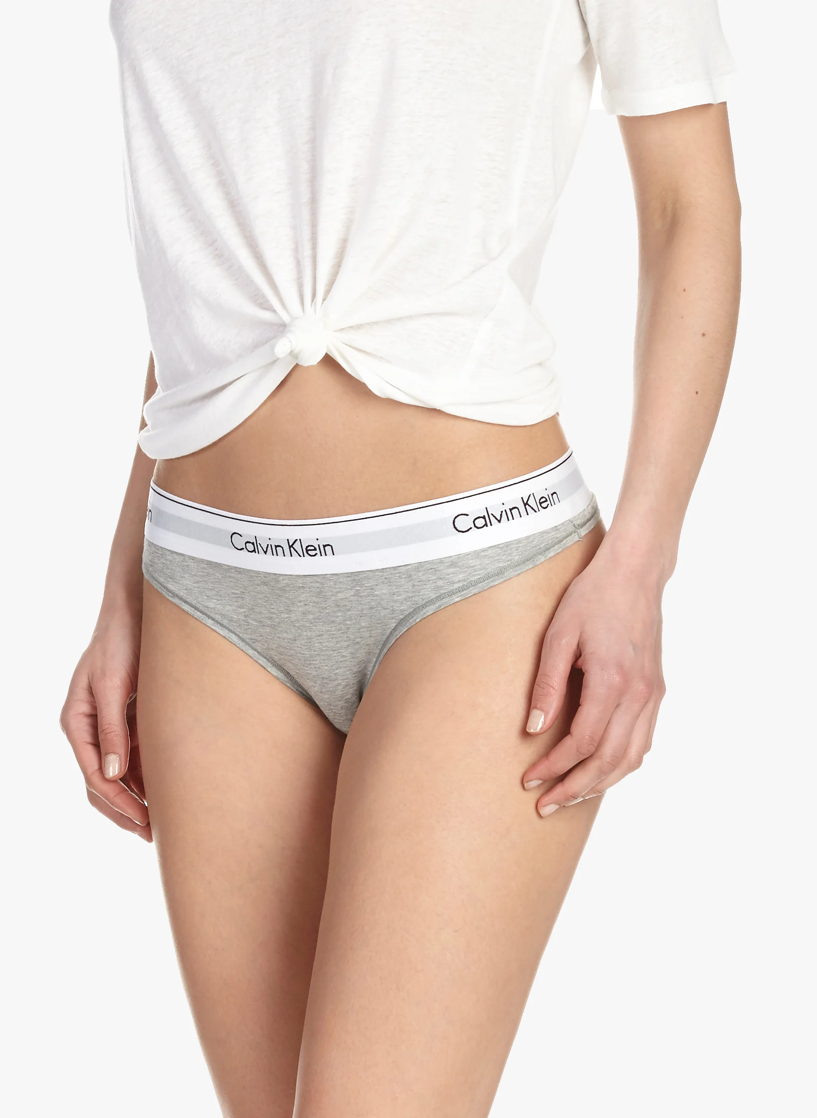 String en coton | Gris