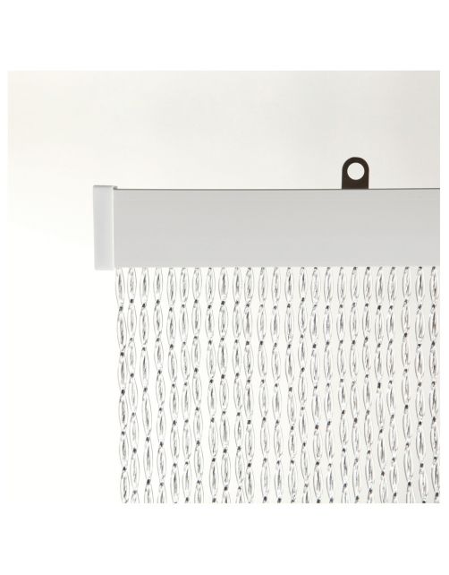 2.Lif Vliegengordijn Madrid - Hordeuren - 90 x 230 cm Zwart
