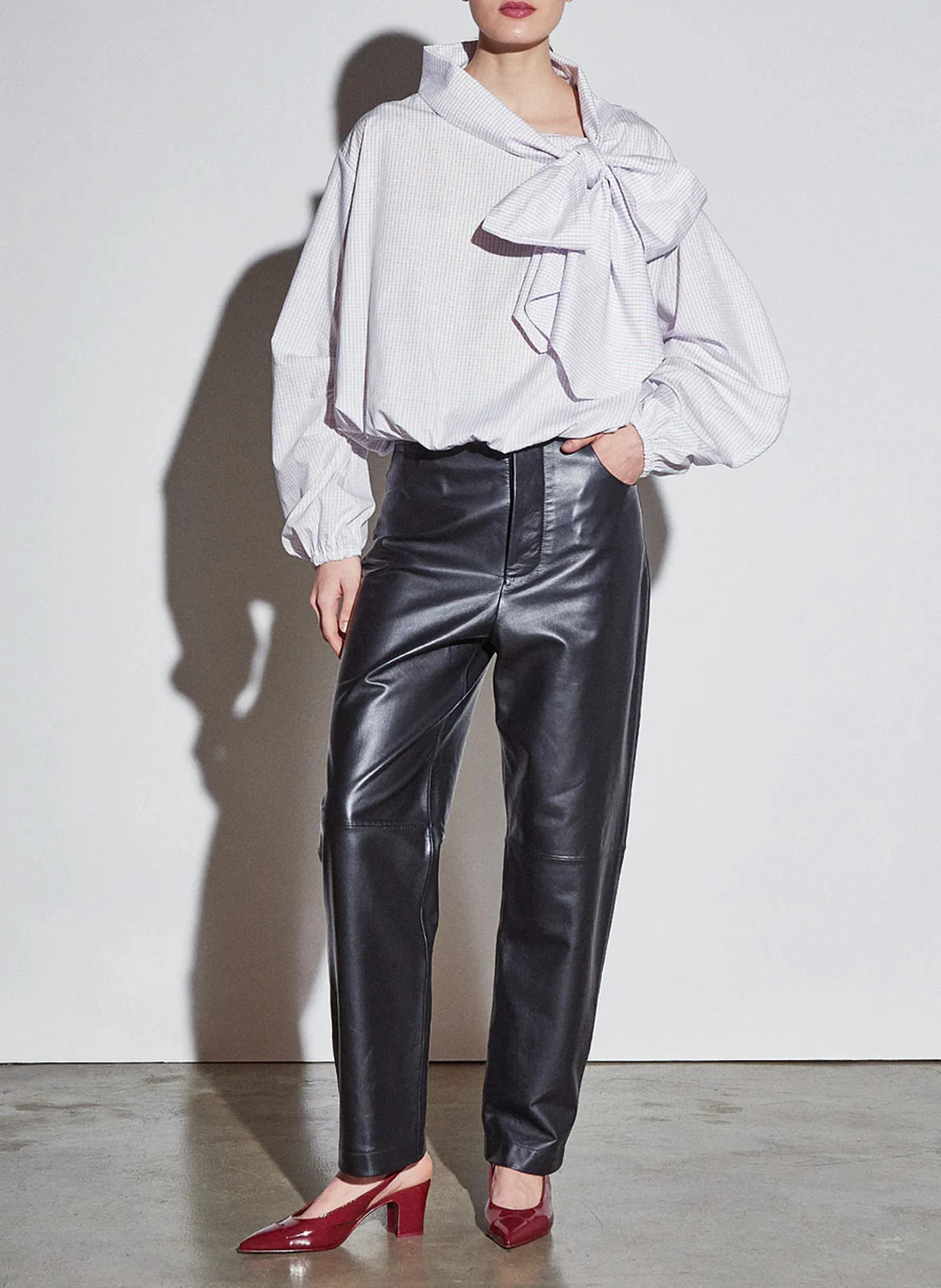 SADIE - Blouse ample en coton | Multicolore