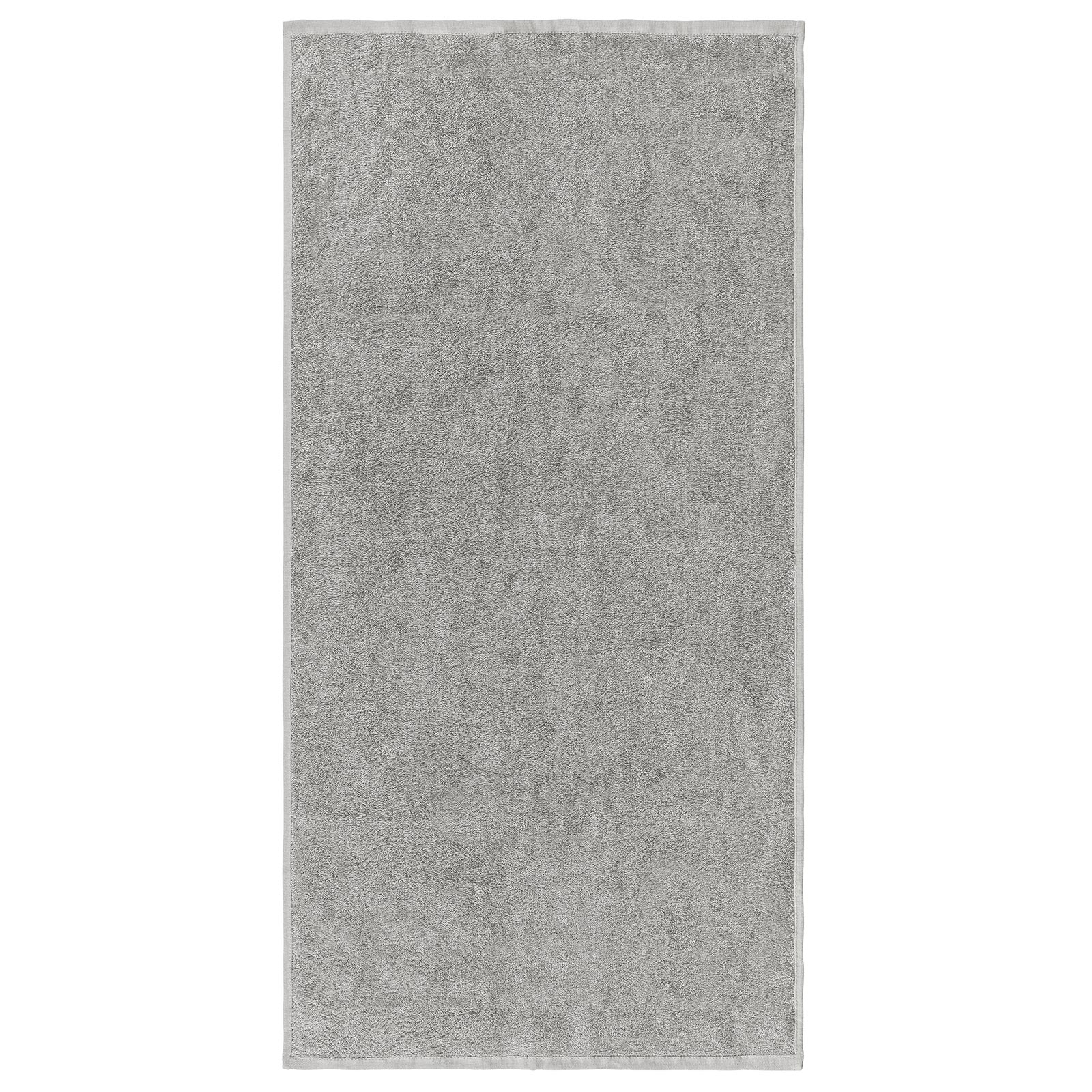 clever pick Frottier-Duschtuch - grau - 65x130 cm