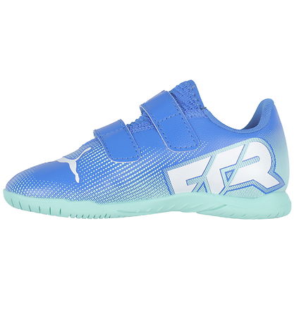Puma FodboldStøvler - Future 7 Play IT V Jr - Hyperlink Blue/Min
