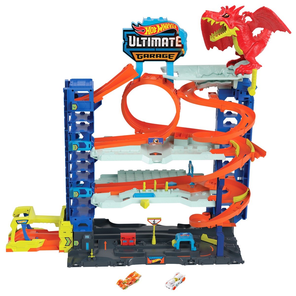 Super garage Dragon Hot wheels