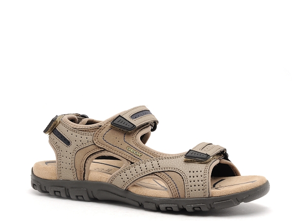 Geox nu pieds homme u8224d uomo sandale strada beige