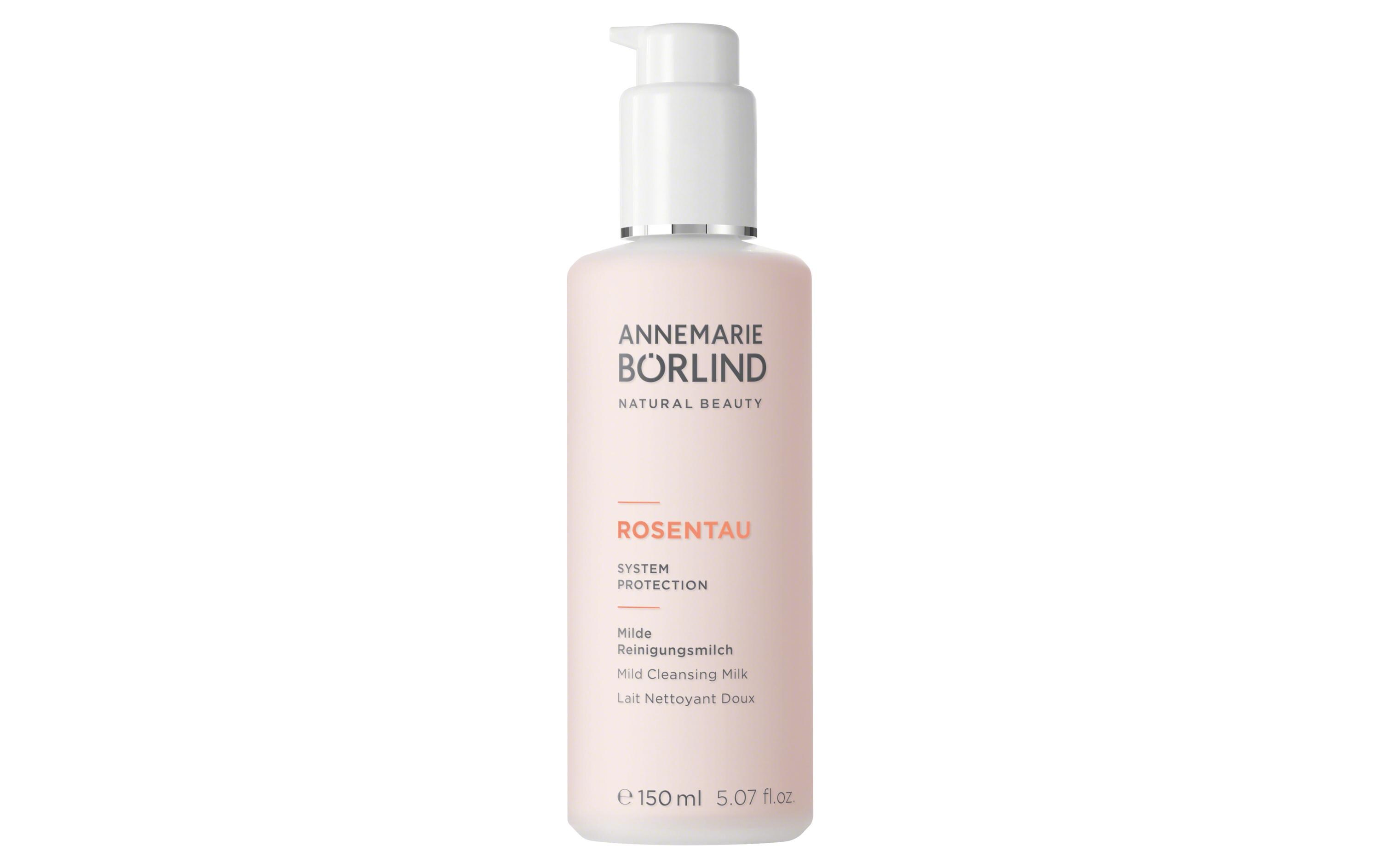 Reinigungsmilch Rosentau 150 mlMilde und natürliche Anti-Aging Gesichtsreinigung