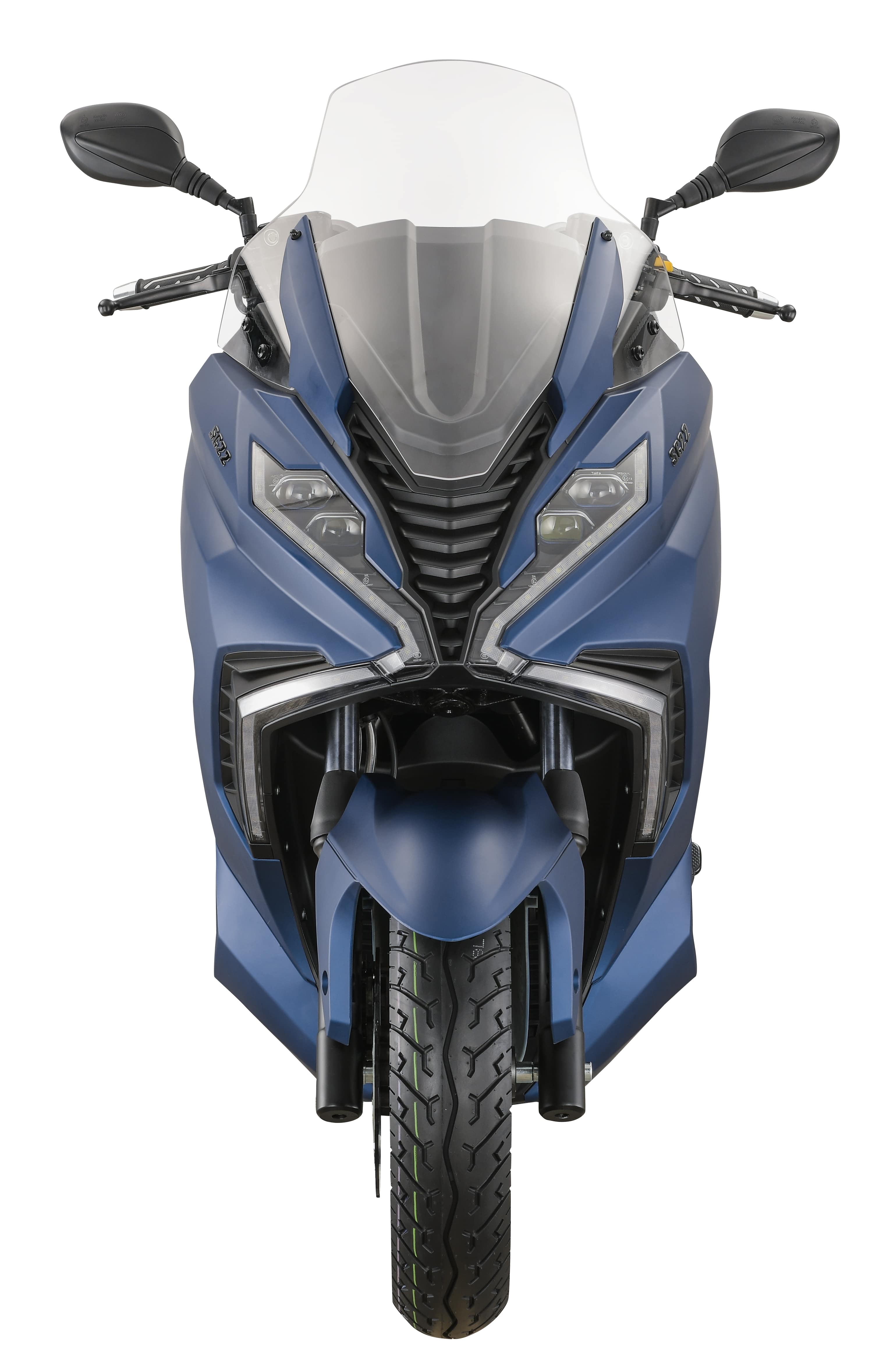Alpha Motors Motorroller Sport Cruiser 22 125 ccm 95 km/h EURO 5 blau inkl. Topcase