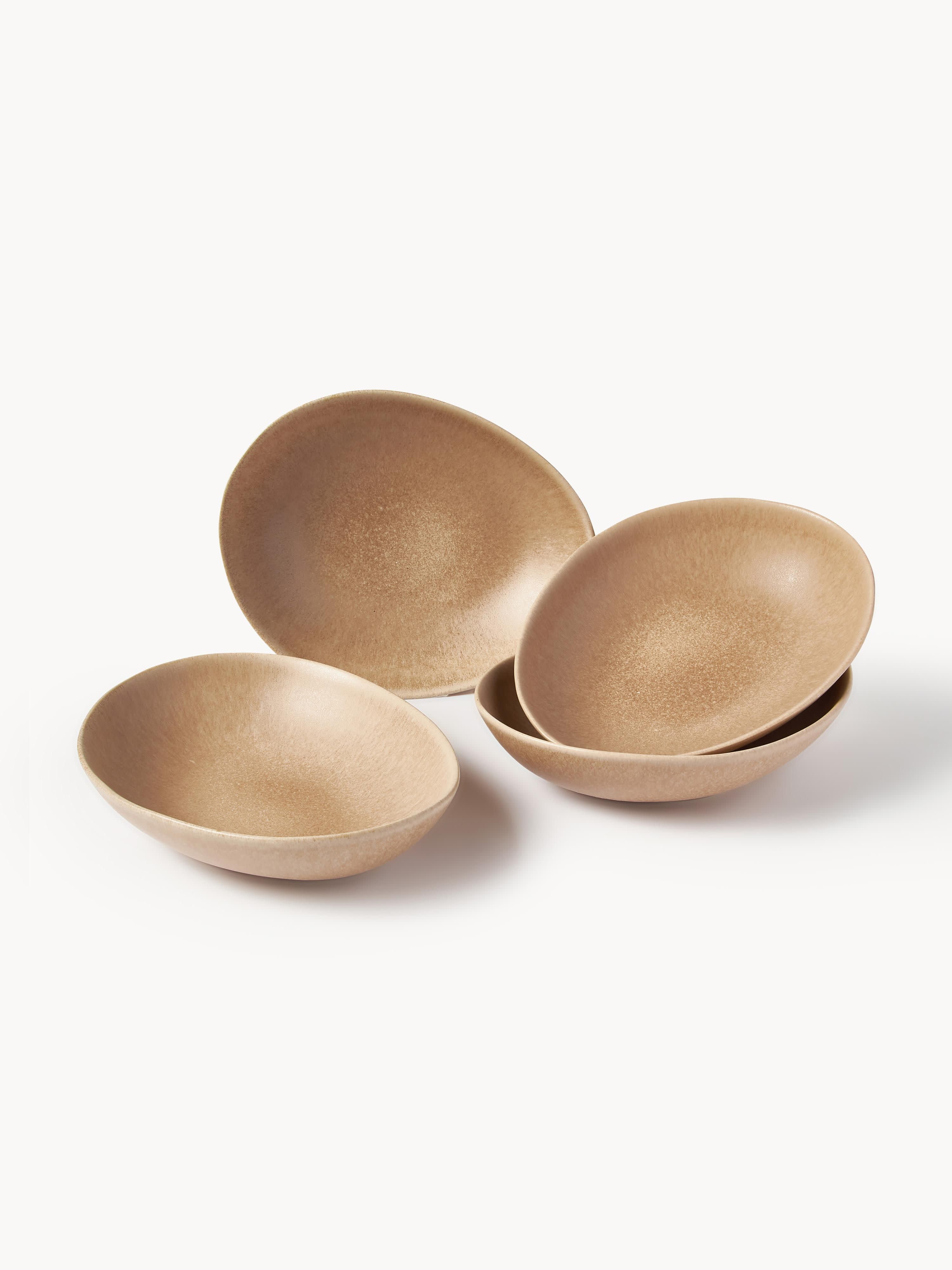 Handgemaakte serviesset Macey, 4 personen (12-delig)