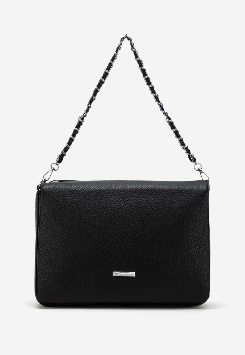 Sac bandoulière femme noire Silvia Rosa 25J395