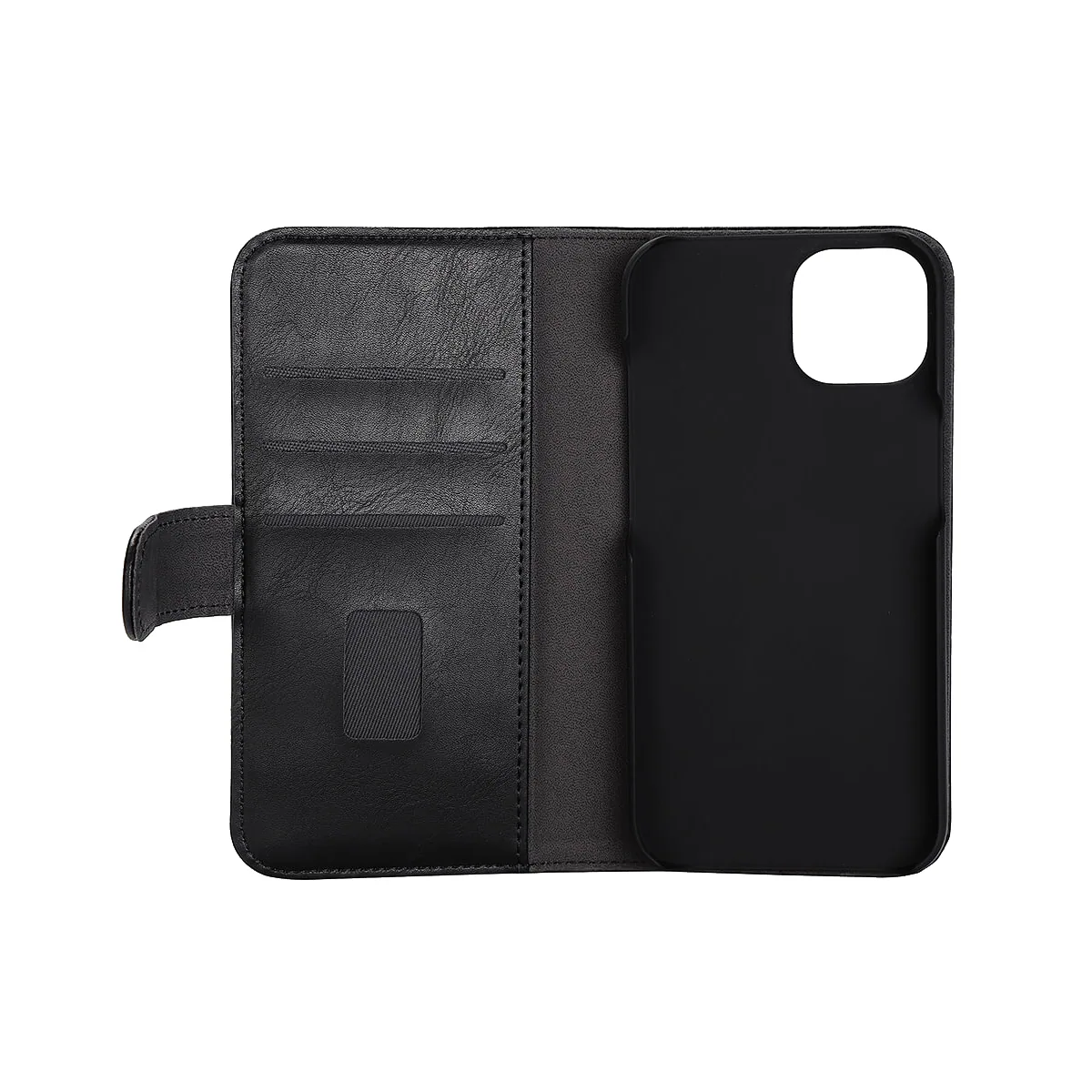 Gear 2in1 iPhone 14 lommebokdeksel (sort)