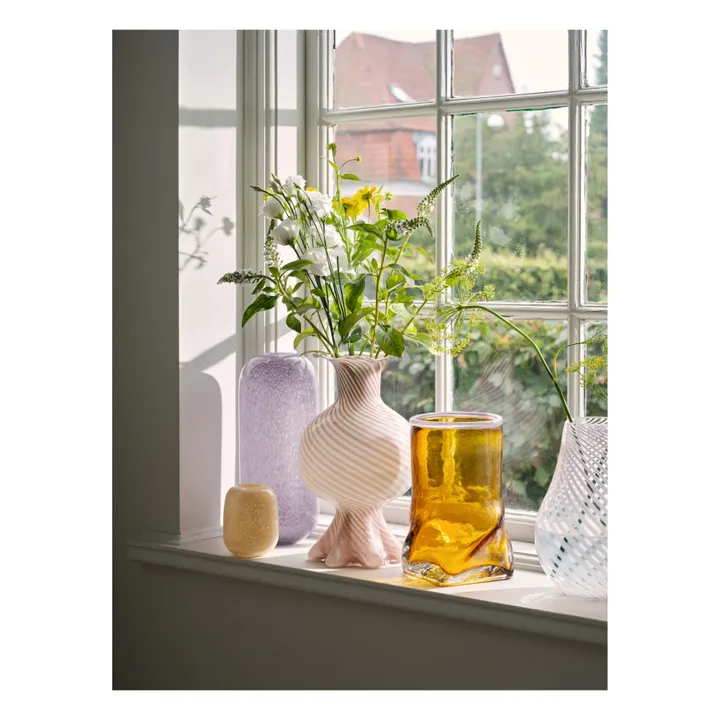 Broste Copenhagen Vase Mella en verre soufflé | Sable
