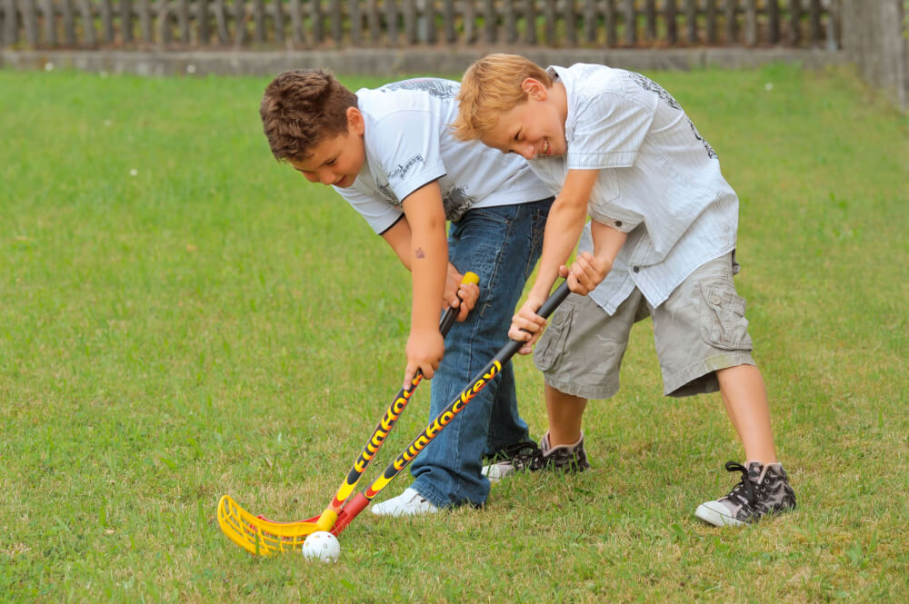 FunHockey Schläger (1x 2er-Set)  inkl. 2 Bälle