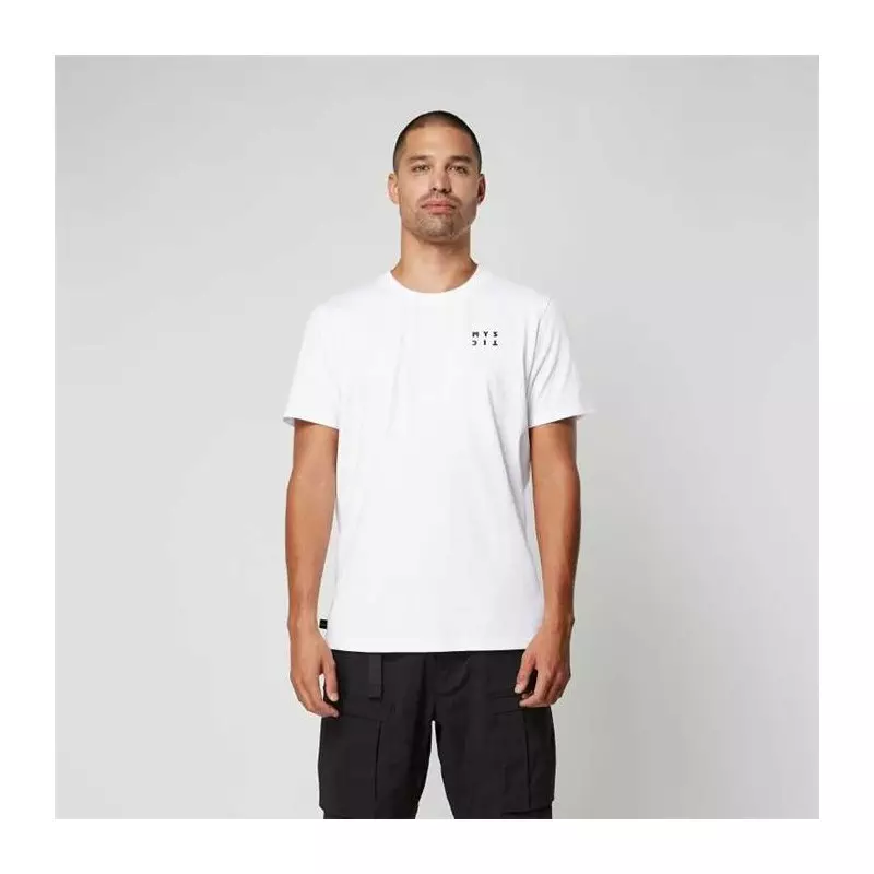Tee shirt MYSTIC The Mirror Tee White
