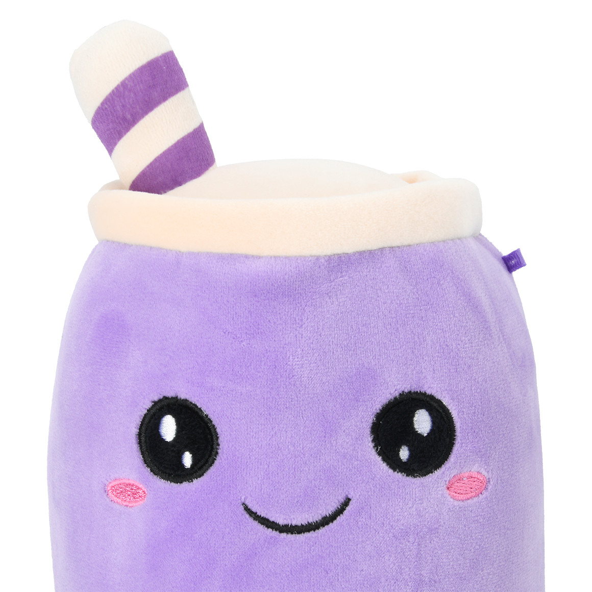 Topolino Plüschtier in Form eines Bubble Teas lila
