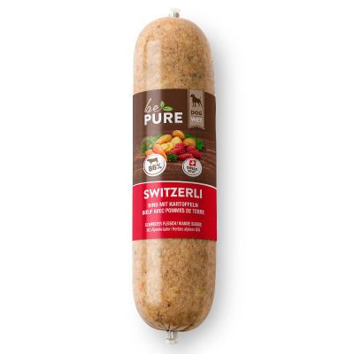 bePure Hundefutter Switzerli Rind mit Kartoffel