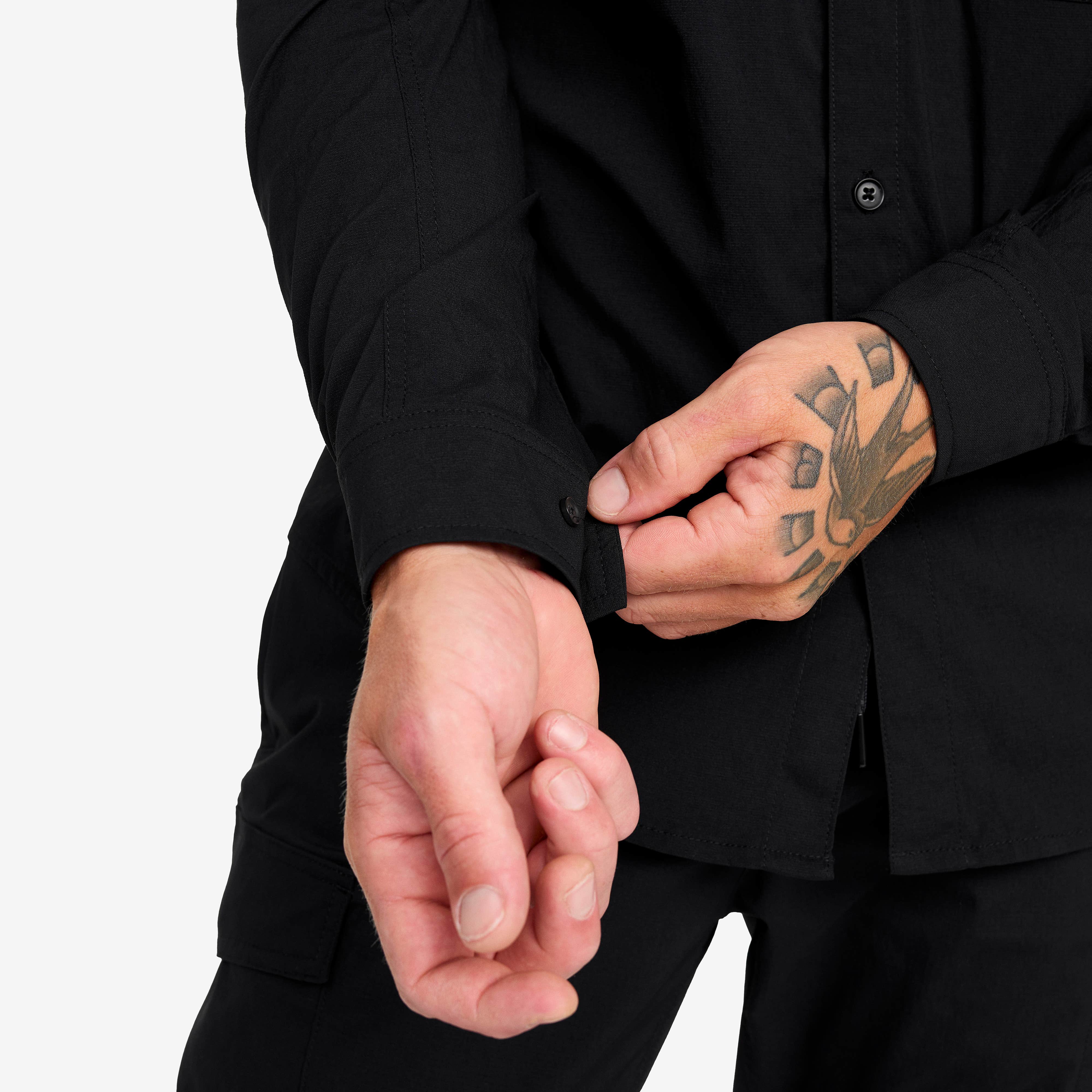 Preparation Stretch Shirt Herre Black