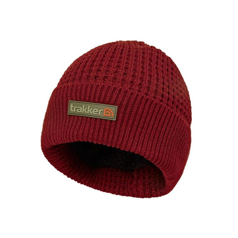 Bonnet Trakker Plum Textured Beanie - Bordeaux