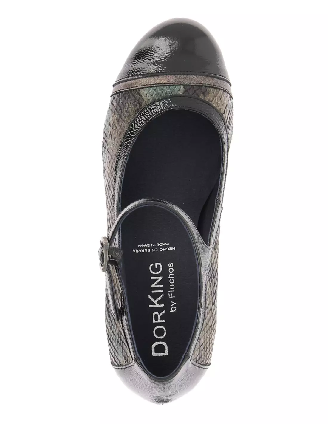 DORKING D8669 - Ballerines & babies Negro