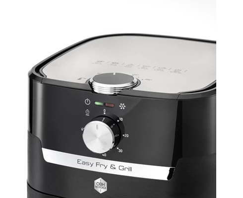 OBH Nordica Easy Fry   Grill Classic 2in1 Black Mechanical 1550 W
