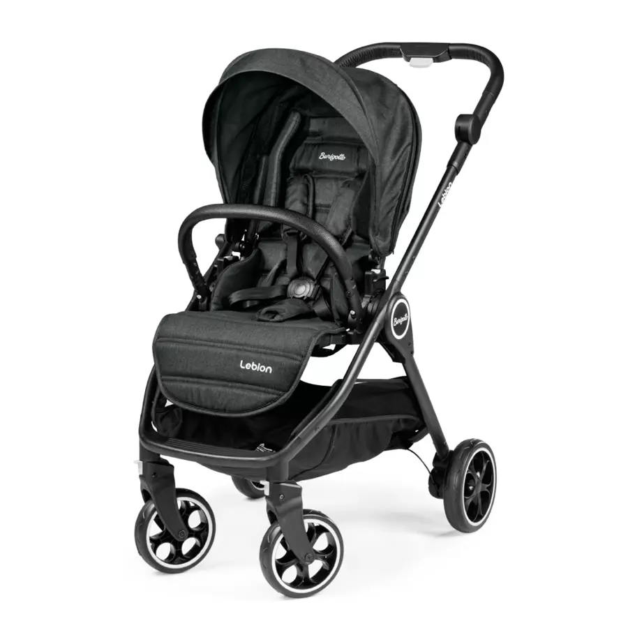 Burigotto Kombikinderwagen 3-in-1 Leblon Dark Grey