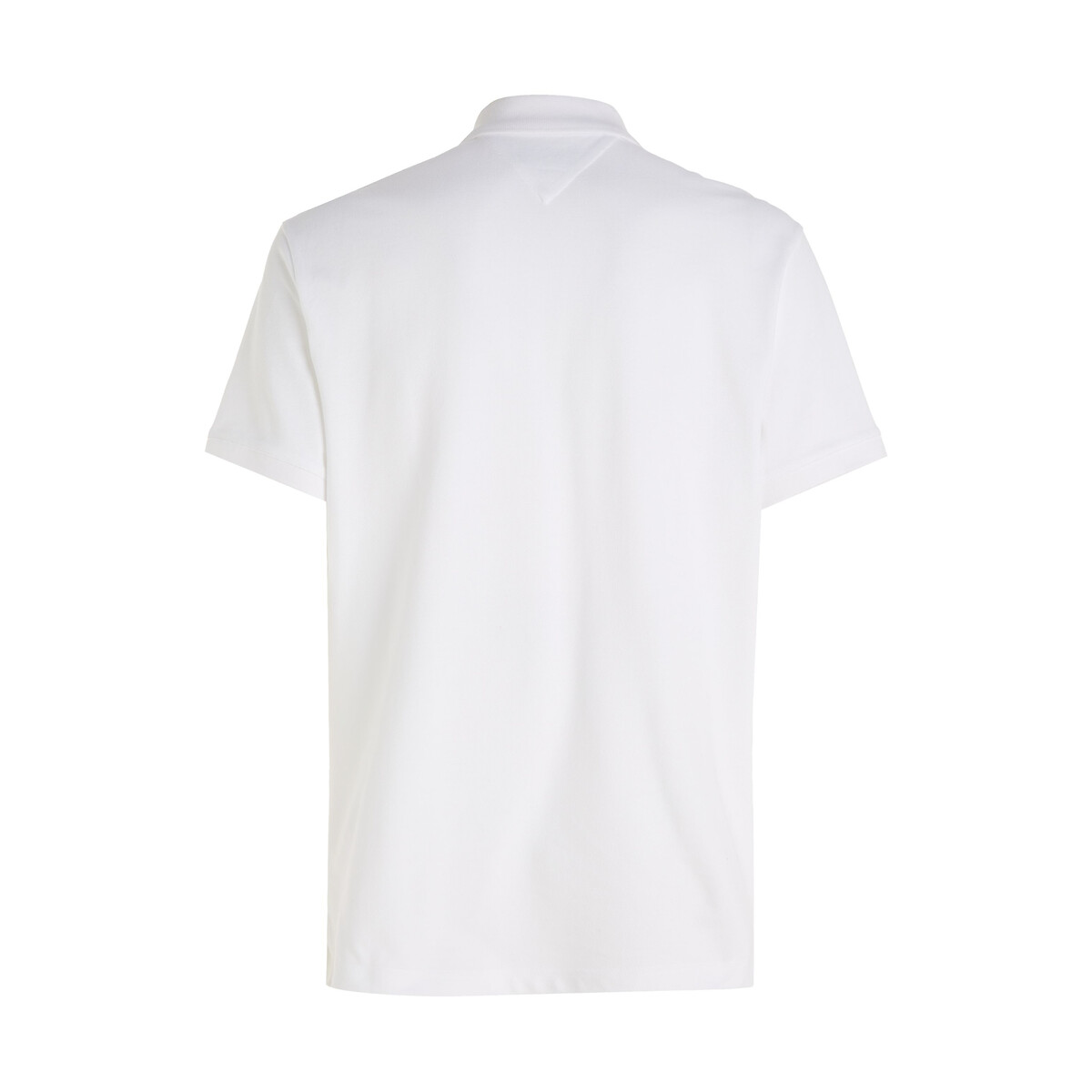 TOMMY JEANS<br>Polo reta com logo de distintivo