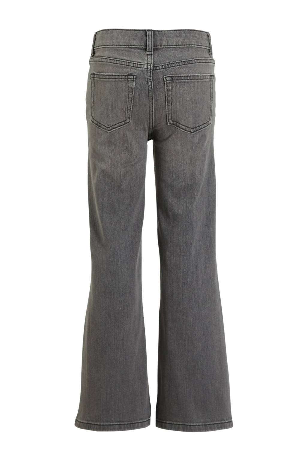 anytime wide leg jeans grijs