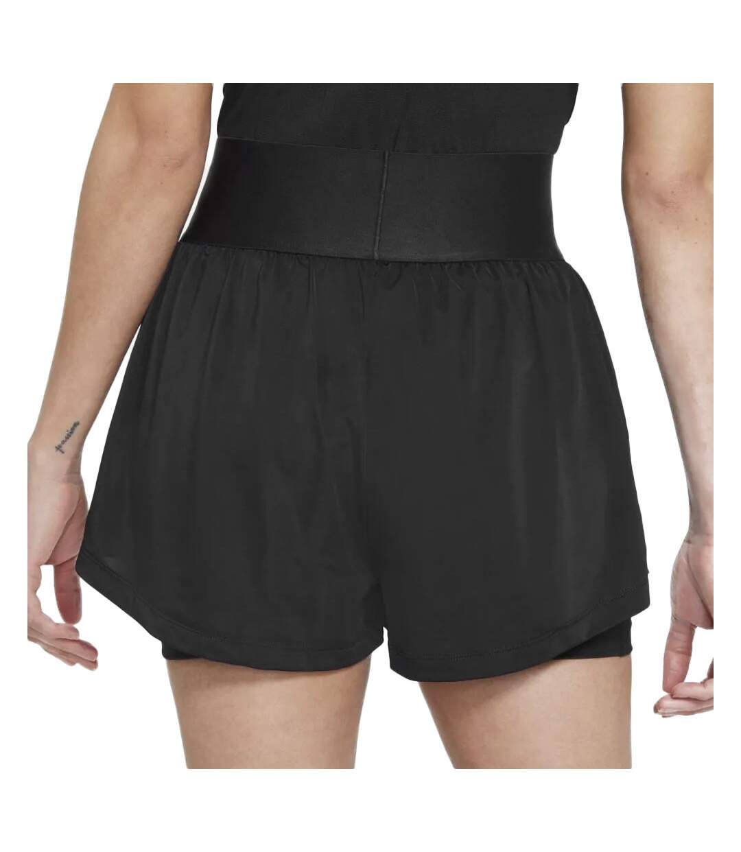 Short de Tennis Noir Femme Nike