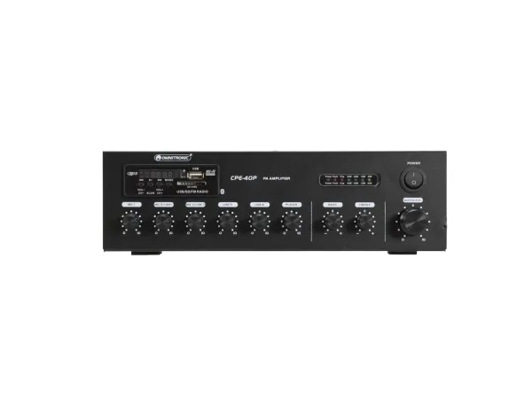 Omnitronic 80709605, 40 W, D, Klemmeterminaler, 230 V, 50 Hz, 80 W