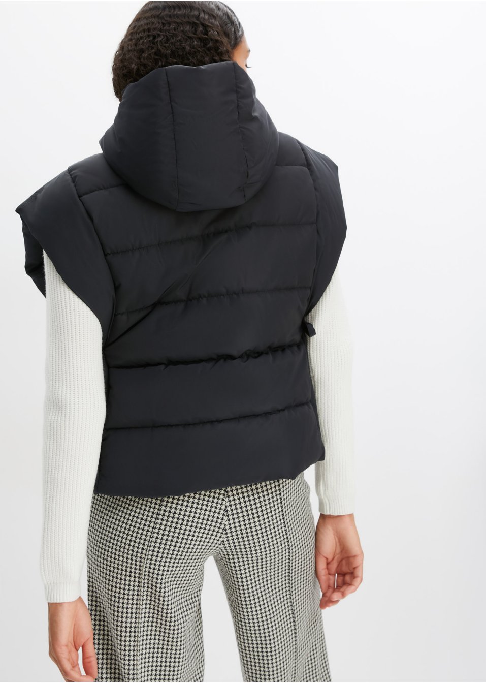 Veste courte sans manches
