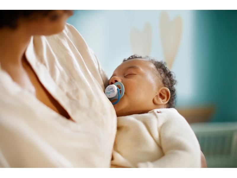 PHILIPS AVENT Nuggi Ultra Air Happy Mama & Boat 0-6 Mt. Leichter und atmungsaktiver Schnuller