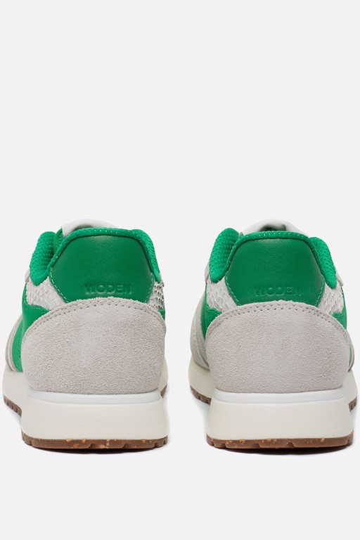 Woden Ronja Sneakers groen Textiel