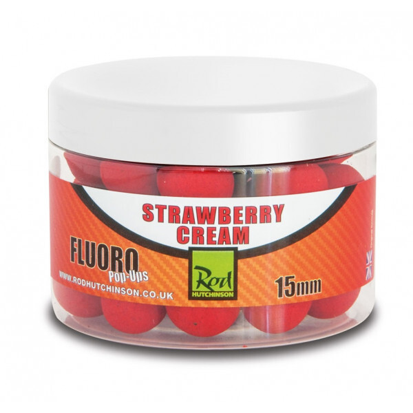Bouillettes Rod Hutchinson Fluor Pop Ups 15mm (150ml)