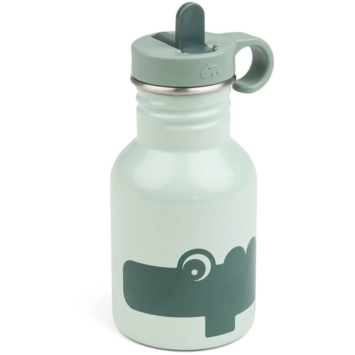 Done by DeerDone by Deer   Edelstahl Trinkflasche croco green