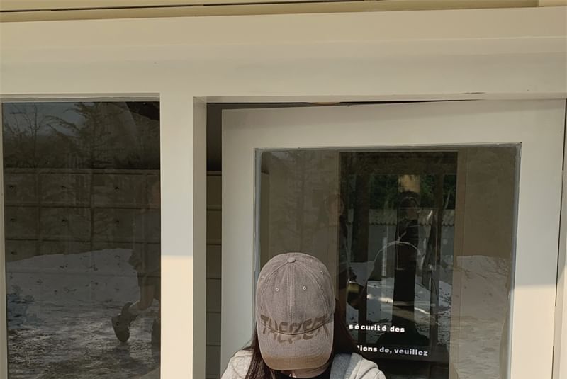 ZENME - Gemêleerde hoodie met rits