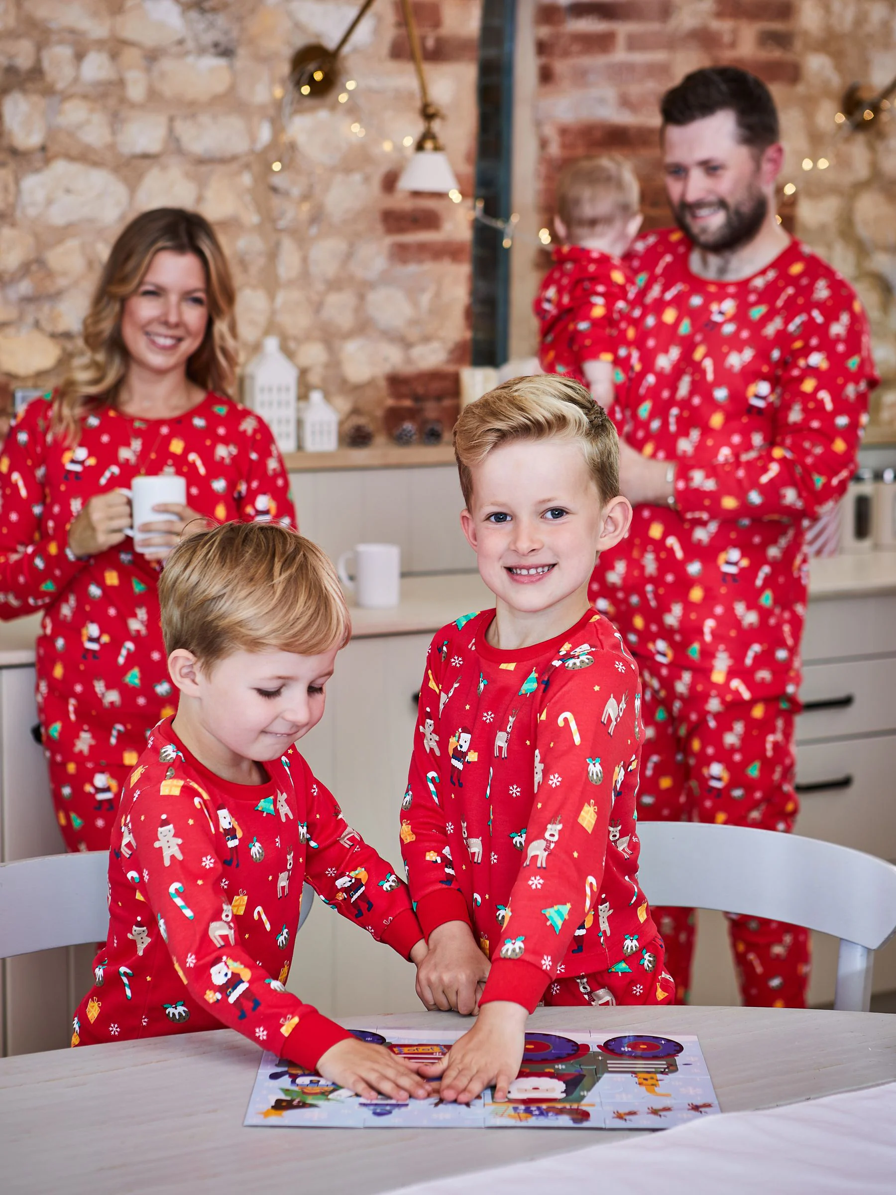 JoJo Maman Bébé kerstpyjama