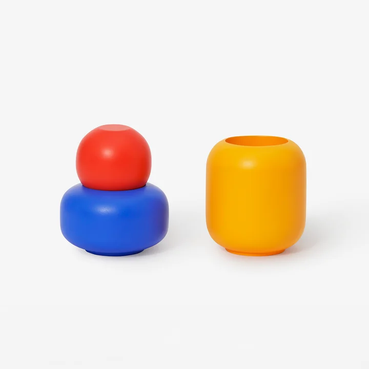 Areaware - Stack Schalen-Set, bunt (3er-Set)
