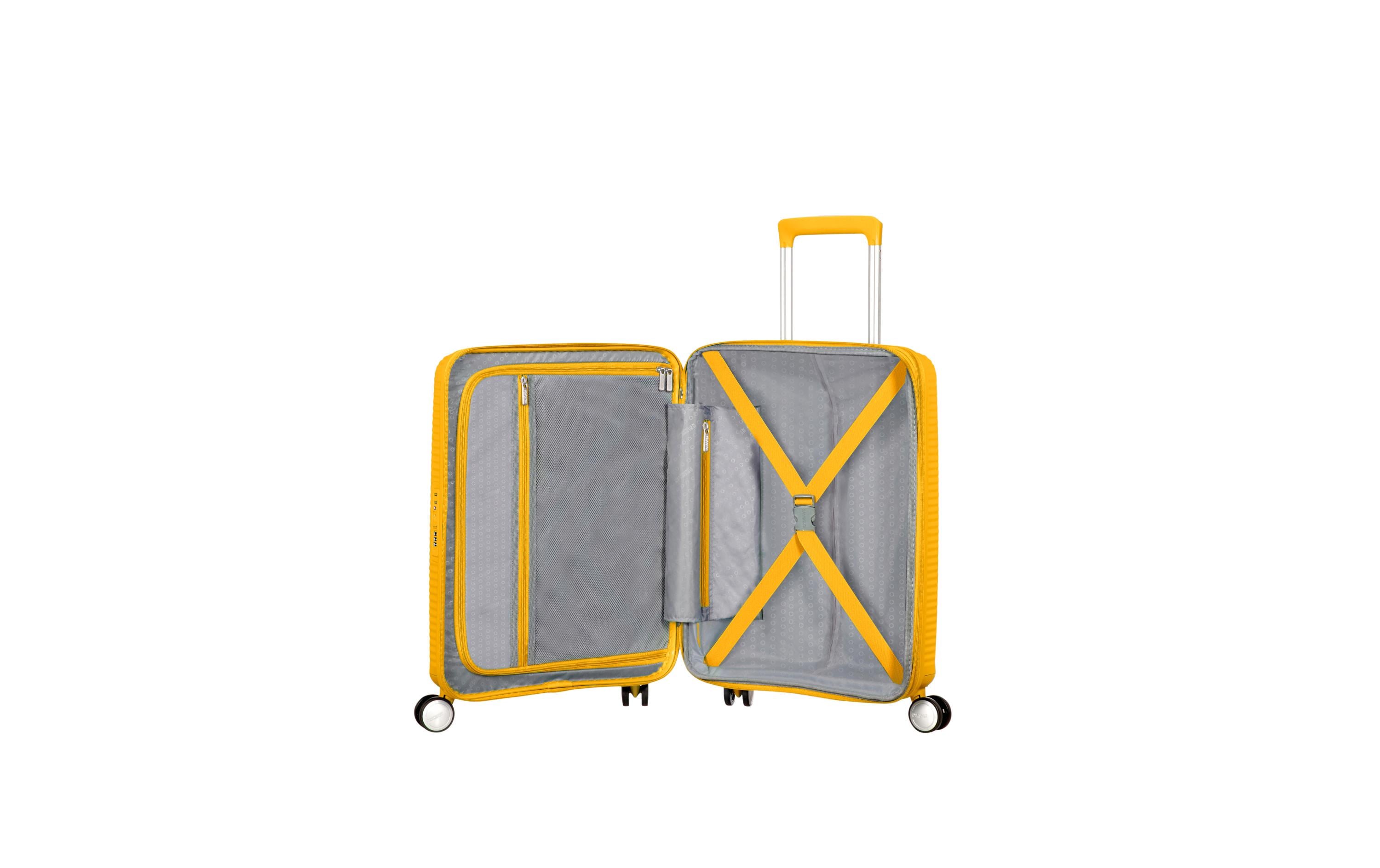 Reisekoffer Soundbox 35.5 l, Golden Yellow<br>Kabinentauglicher Reisekoffer mit 4 Rollen