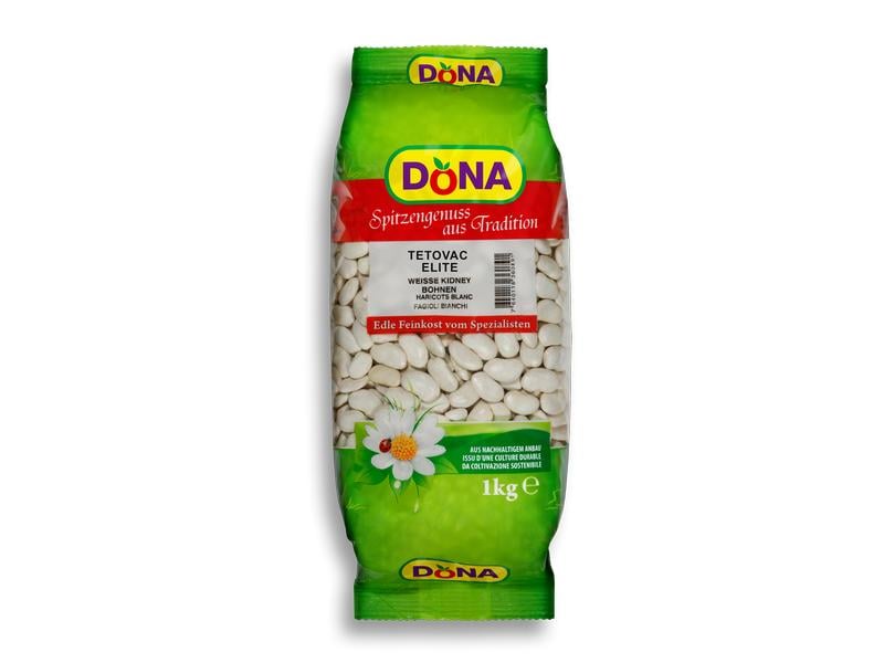 Dona Tetovac Bohnen 1 kg Weisse Kidneybohnen